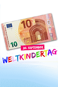 Sichern Sie sich heute zum Weltkindertag Ihren 10.- € Gutschein! Sichern Sie sich heute zum Weltkindertag Ihren 10.- € Gutschein!