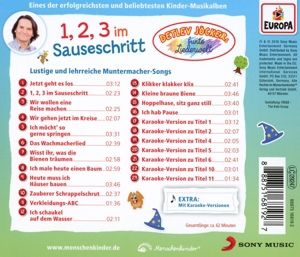 1, 2, 3 im Sauseschritt CD von Detlev Jöcker bei Weltbild.at