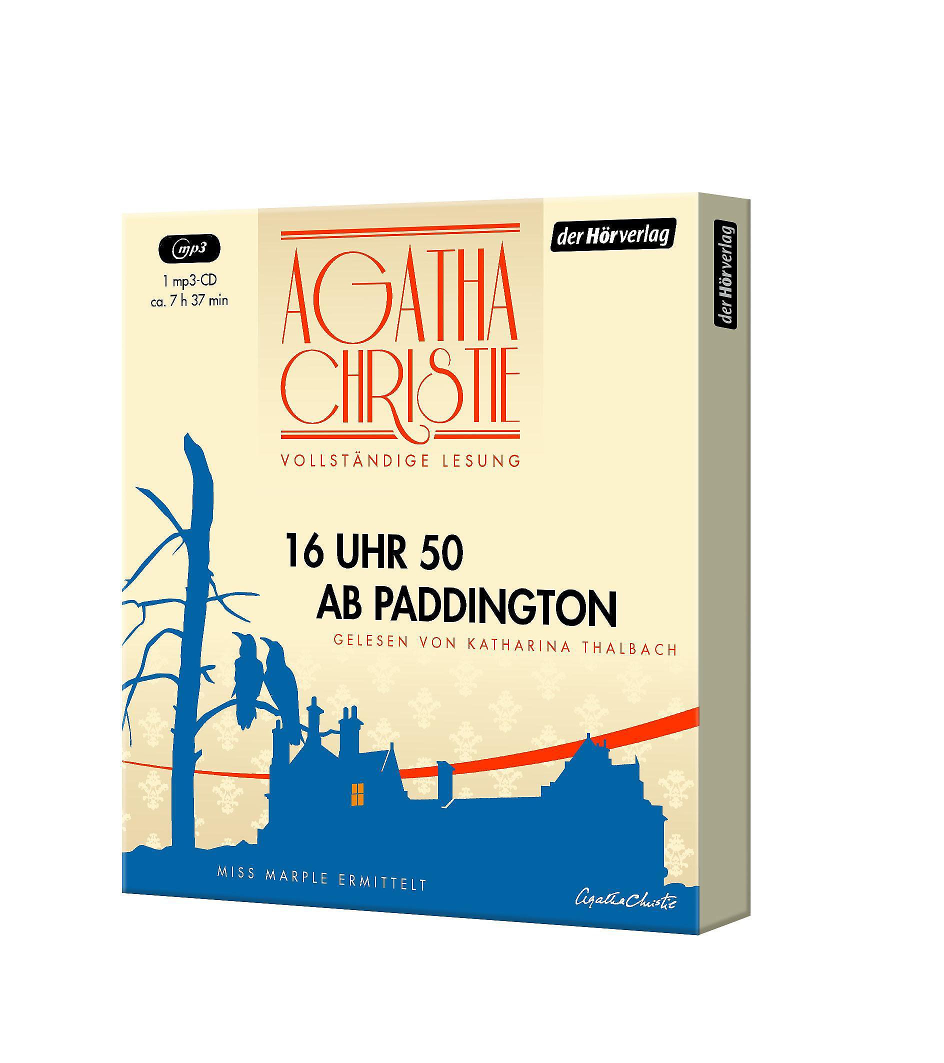 16 Uhr 50 ab Paddington, 1 MP3-CD Hörbuch günstig bestellen - Agatha Christie 16 Uhr 50 Ab Paddington