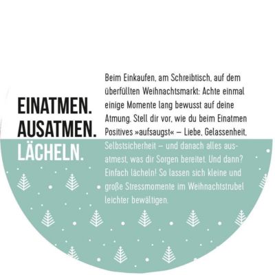 24 Momente Der Achtsamkeit Ein Adventskalender In Der Dose