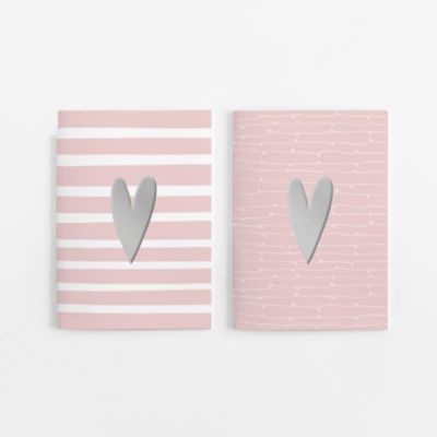 Umschläge DIN A5 Valentinstag Liebe Papier Herz auf Holz // 50 Sets
