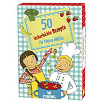 50 leckerleichte Rezepte für kleine Köche, Rezeptkarten 50 leckerleichte Rezepte für kleine Köche, Rezeptkarten