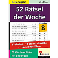 52 Rätsel der Woche / Klasse 8 52 Rätsel der Woche / Klasse 8