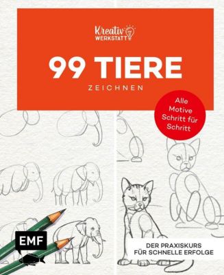 99 Tiere Zeichnen Buch Jetzt Bei Weltbildat Online Bestellen