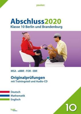 Abschluss 2020 - Klasse 10 Berlin und Brandenburg
