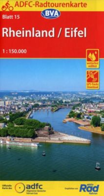 ADFC-Radtourenkarte Rheinland /Eifel