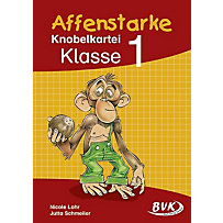 Affenstarke Knobelkartei: Klasse 1 Affenstarke Knobelkartei: Klasse 1