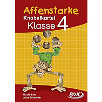 Affenstarke Knobelkartei: Klasse 4 Affenstarke Knobelkartei: Klasse 4