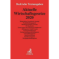 Aktuelle Wirtschaftsgesetze 2020 Aktuelle Wirtschaftsgesetze 2020