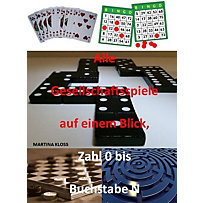 Alle Gesellschaftsspiele auf einem Blick Teil 1: Alle Gesellschaftsspiele auf einem Blick Teil 1: