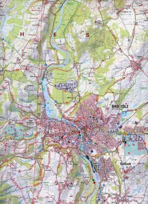 Amtliche Topographische Karte Bayern Bad Tölz Buch - Weltbild.de