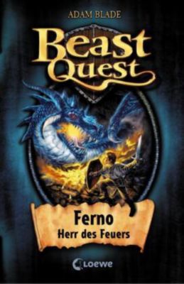 Beast Quest Band 1: Ferno, Herr des Feuers - Adam Blade | 