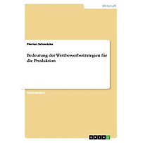 Bedeutung der Wettbewerbsstrategien für die Produktion Bedeutung der Wettbewerbsstrategien für die Produktion
