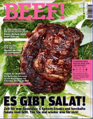 BEEF! - Für Männer mit Geschmack: .3/2019 Es gibt Salat!