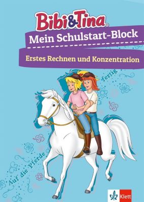 Bibi & Tina Mein Schulstart-Block - Erstes Rechnen und Konzentration