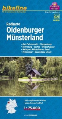 Bikeline Radkarte Oldenburger Munsterland Buch Versandkostenfrei