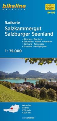 Bikeline Radkarte Salzkammergut, Salzburger Seenland