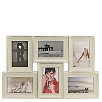Bilderrahmen Kunststoff, creme 6er Bilderrahmen Kunststoff, creme 6er