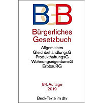 Bürgerliches Gesetzbuch (BGB) Bürgerliches Gesetzbuch (BGB)