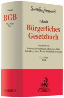 Bürgerliches Gesetzbuch BGB, Kommentar Buch Versandkostenfrei - Weltbild.ch