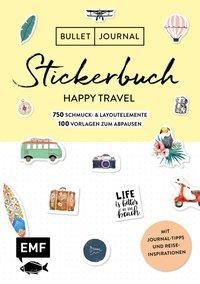 Bullet Journal - Stickerbuch Happy Travel