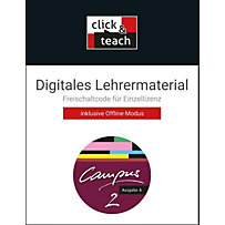 Campus, Ausgabe A: Bd.2 click & teach Digitales Lehrermaterial (Karte mit Freischaltcode) Campus, Ausgabe A: Bd.2 click & teach Digitales Lehrermaterial (Karte mit Freischaltcode)