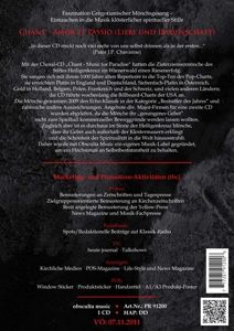 Chant Amor Et Passio Cd Jetzt Online Bei Weltbild De Bestellen