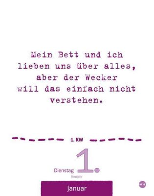Clevere Sprüche für jeden Anlass Tagesabreißkalender 2019 Kalender