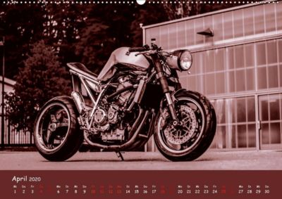 Custombikes 2020 Premium Kalender 2020 Din A2 Quer