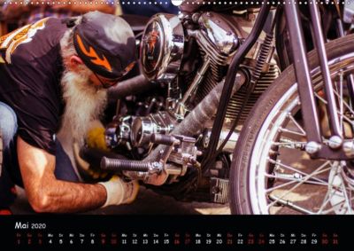 Custombikes 2020 Premium Kalender 2020 Din A2 Quer