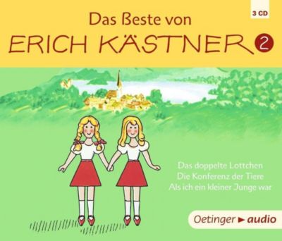 Das Beste Von Erich Kästner 3 Audio Cds Hörbuch Weltbildde - 