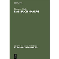Das Buch Nahum Das Buch Nahum