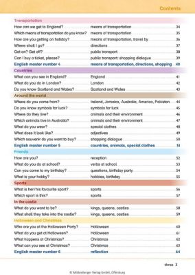 Englisch 4 Klasse At Home