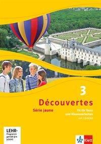 Découvertes - Série jaune: Bd.3 Fit für Tests und Klassenarbeiten, m. CD-ROM