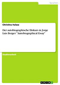 Borges autobiographical essay