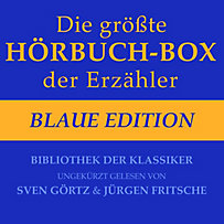 Die größte Hörbuch-Box der Erzähler: Blaue Edition Die größte Hörbuch-Box der Erzähler: Blaue Edition