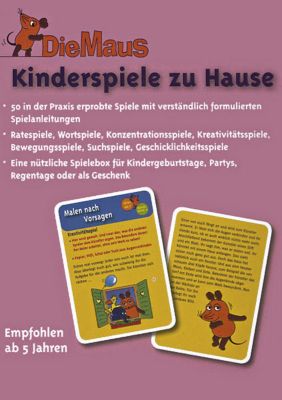 Die Maus Kinderspiele Zu Hause Jetzt Bei Weltbild De Bestellen