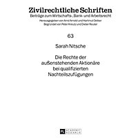 Die Rechte der auenstehenden Aktionaere bei qualifizierten Nachteilszufuegungen Die Rechte der auenstehenden Aktionaere bei qualifizierten Nachteilszufuegungen