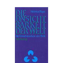 Die Unsichtbarkeit der Welt Die Unsichtbarkeit der Welt