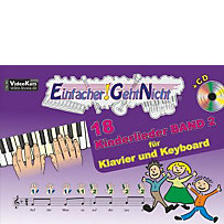 Einfacher!-Geht-Nicht: 18 Kinderlieder, für Klavier und Keyboard, mit Audio-CD Einfacher!-Geht-Nicht: 18 Kinderlieder, für Klavier und Keyboard, mit Audio-CD