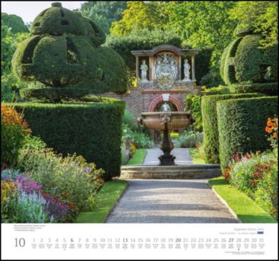 Englische Gärten 2019 Kalender bei Weltbild.at bestellen