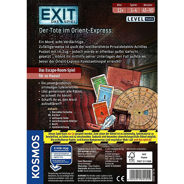 Orient Express Spiel