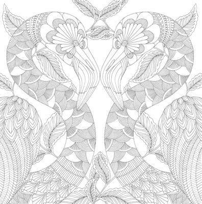 Tropische Blätter Zum Ausmalen Tropische Blätter Zum Ausmalen