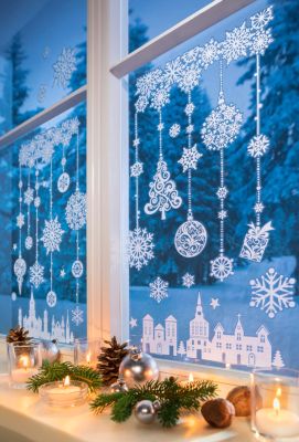 Fenstersticker Winterzeit 48 Tlg Bestellen Weltbildch