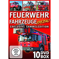 Feuerwehr Fahrzeuge Spezial!, 10 DVDs Feuerwehr Fahrzeuge Spezial!, 10 DVDs