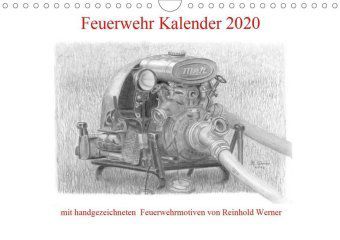 Feuerwehr Kalender 2020 Wandkalender 2020 Din A4 Quer