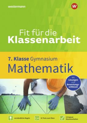 Fit für die Klassenarbeit - Gymnasium - Mathematik 7 - Gotthard Jost | 