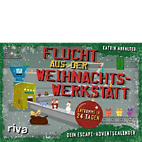 Flucht aus der Weihnachtswerkstatt - Dein Escape-Adventskalender Flucht aus der Weihnachtswerkstatt - Dein Escape-Adventskalender