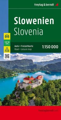 Freytag & Berndt Autokarte Slowenien / Slovenija / Slovenie. Slovenia. Slovénie