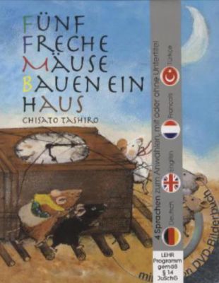 Fünf freche Mäuse bauen ein Haus, m. DVD Buch Weltbild.de